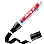 Edding marqueur 850 permanent - pointe biseaut�e - coloris noir