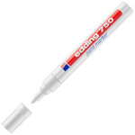 Edding marqueur  peinture 750  pointe ogive 2 - 4 mm blanc