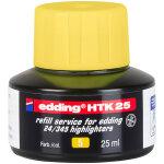 Edding recharge d'encre htk 25 pour surligneurs 25 ml - jaune