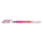 Edding roller encre gel e2185, pointe mtal 0, 7 mm. coloris rose