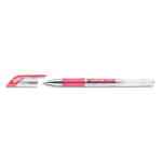Edding roller encre gel e2185, pointe mtal 0, 7 mm. coloris rouge