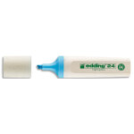Edding surligneur ecoline - 24 pointe biseautée a une largeur de trait de 2 à 5 mm. couleur bleu Edding surligneur ecoline - 24 pointe biseautée a une largeur de trait de 2 à 5 mm. couleur bleu
