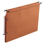Elba dossier suspendus pour armoire ultimate a4 kraft - 150 feuilles - fond u 15 mm - orange - lot de ...