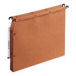 Elba dossier suspendus pour armoire ultimate a4 kraft - 350 feuilles - fond u 30 mm - orange - lot de ...