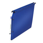 Elba dossier suspendus pour armoire ultimate a4 polypropylne - 150 feuilles - fond u 15 mm - bleu - ...