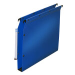 Elba dossier suspendus pour armoire ultimate a4 polypropylne - 350 feuilles - fond u 30 mm - bleu - ...