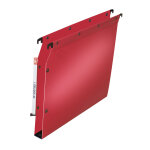 Elba dossier suspendus pour armoire ultimate a4 polypropylne - 350 feuilles - fond u 30 mm - rouge - ...