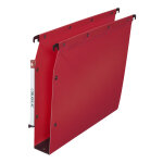 Elba dossier suspendus pour armoire ultimate a4 polypropyl�ne - 550 feuilles - fond u 50 mm - rouge - ...