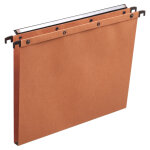 Elba dossier suspendus pour tiroir ultimate a4 kraft - 150 feuilles - fond u 15 mm - orange - lot de ...