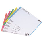 Elba etiquette pour dossiers suspendus n�0 - pour tiroirs - sachet de 10 planches