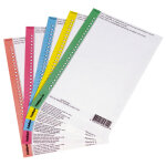 Elba �tiquette pour dossiers suspendus n�8 - pour armoires - sachet de 10 planches