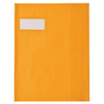 Elba protge - cahier opaque grain styl'sms 12 / 100 sans rabat marque - page 24x32 orange