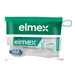 Elmex kit dentaire de voyage sensitive elmex, brosse  dents + dentifrice 20 ml