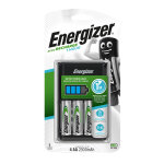 Energizer chargeur 1h pour piles aa et aaa + 4piles aa 2300mah