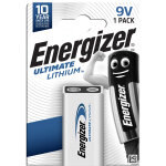 Energizer pile 9v / l522 ultimate lithium