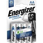 Energizer pile aa / lr6 / fr6 ultimate lithium - lot de 4