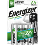 Energizer pile rechargeable aa / hr6 extreme - 2300 mah - lot de 4