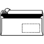 Enveloppe, format c6, sans fen�tre, blanc