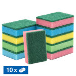 �ponges grattantes profida, lot de 10
