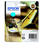 Epson 16  stylo  plume  cartouche d'encre originale durabrite ultra c13t16224012 - cyan