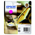 Epson 16  stylo  plume  cartouche d'encre originale durabrite ultra c13t16234012 - magenta