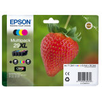 Epson 29 xl  fraise  cartouche d'encre originale grande capacit� claria home c13t29964012 - pack de 4 ...