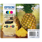 Epson 604 xl  ananas  cartouche d'encre originale grande capacit c13t10h64010 - pack de 4 (noir, cyan, ...