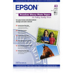 Epson pap photo premium glac� a3 (20f. / 255g), gloss, 255 g / m�, a3, blanc, 20 feuilles, epson stylus ...