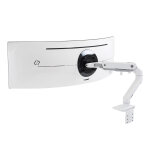 Ergotron hx series bras pour moniteur de bureau hx avec pivot hd (blanc), pince, 19, 1 kg, 124, 5 cm ...