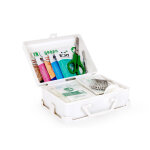 Esculape trousse de secours 1 � 4 personnes - mallette avec support mural