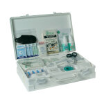 Esculape trousse de secours 8 � 12 personnes - coffret avec support mural