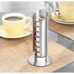 Esmeyer distributeur de capsules de lait, en acier inox
