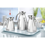 Pichet isotherme empire, 1, 5 litre, argent