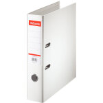 Esselte classeur  levier a4 - carton 22 / 10e - dos 7, 5 cm - blanc
