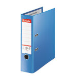 Esselte classeur  levier a4 - carton 24 / 10e - dos 8 cm - bleu