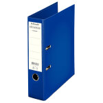 Esselte classeur  levier a4 chromos plus - carton 23 / 10e - dos 8 cm - bleu