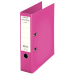 Esselte classeur  levier a4 chromos plus - carton 23 / 10e - dos 8 cm - fuchsia