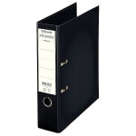 Esselte classeur  levier a4 chromos plus - carton 23 / 10e - dos 8 cm - noir