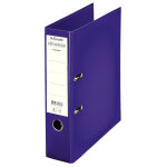 Esselte classeur  levier a4 chromos plus - carton 23 / 10e - dos 8 cm - violet