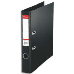 Esselte classeur  levier standard, a4, 5 cm, pp, noir