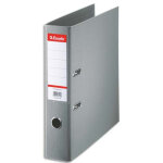 Esselte classeur à levier standard, a4, 7, 5 cm, pp, gris Esselte classeur à levier standard, a4, 7, 5 cm, pp, gris