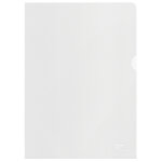 Esselte pochette coin a4 en polypropylne recycl grain 100 microns incolore - bote de 100