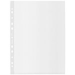 Esselte pochettes perfores transparentes a4 en polypropylne recycl grain 100 microns - bote de 100 ...