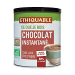 Ethiquable chocolat en poudre instantan ethiquable bio 425 g