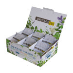 Ethiquable infusions bio  paysans d'ici  du massif central - coffret assortiment de 60 sachets