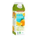 Ethiquable pur jus d'orange bio et quitable - lot de 8 briques 1l