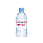 Evian eau min�rale naturelle - eau plate - lot 24 bouteilles 33 cl