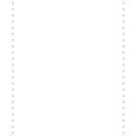 Exacompta 1000 feuilles de listing blanc 240x11 1pli microperforations 4 cts bandes caroll dtachables ...