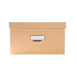 Exacompta lot de 3 bo�tes de rangement officebyme - beige