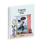 Exacompta agenda de bureau gomargu 15 x 21 cm semainier janvier � d�cembre 2026 - visuel